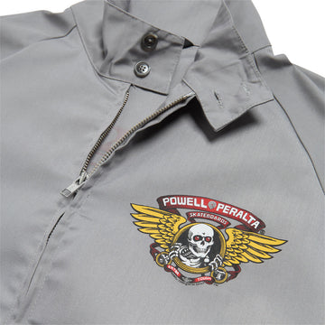 Powell-Peralta Winged Ripper Gas Jacket - Grey