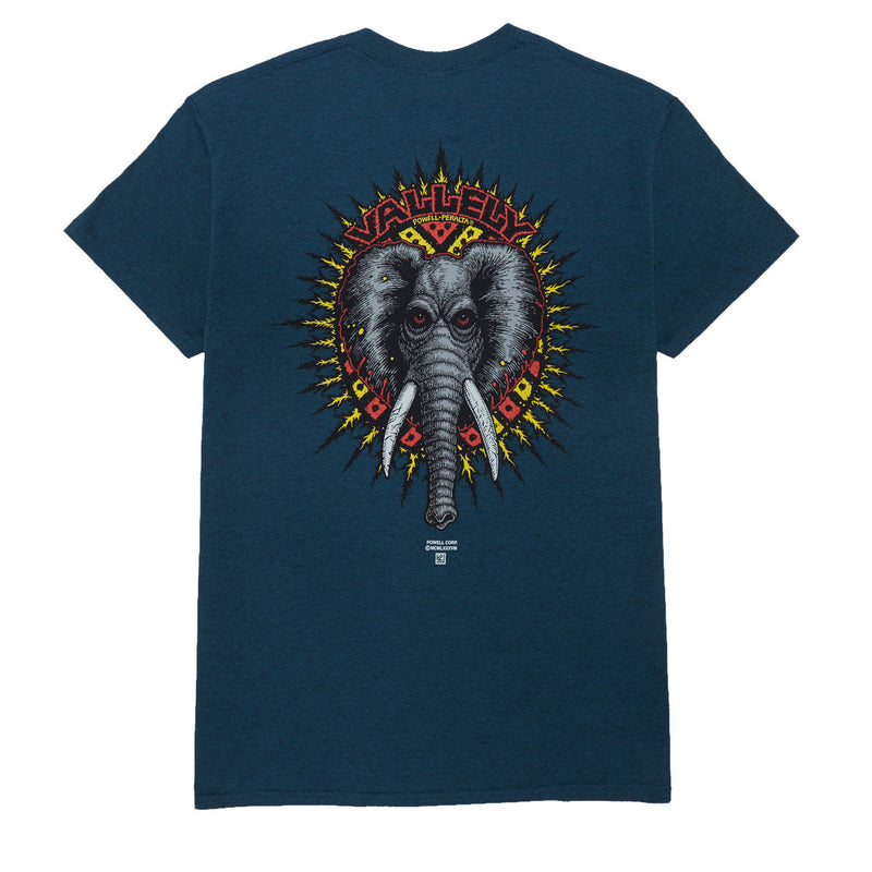 Powell-Peralta Vallely Elephant T-Shirt - Midnight Teal
