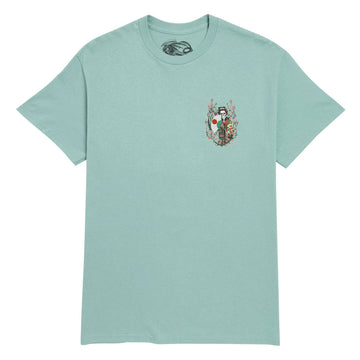 Powell-Peralta Sakura Yosozumi Samurai T-Shirt - Aquatic Blue