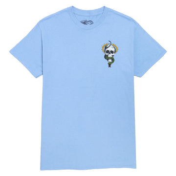 Powell-Peralta McGill Skull And Snake T-Shirt - Carolina Blue