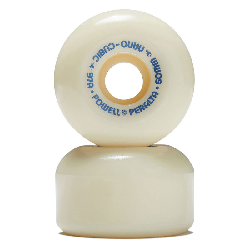 Powell-Peralta Dragon Formula Nano Cubic 97a Skateboard Wheels - Off White - 60mm
