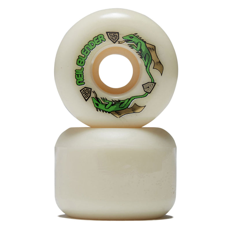 Powell-Peralta Dragon Formula Niel Blender 88a A2 Skateboard Wheels - Off White - 56mm