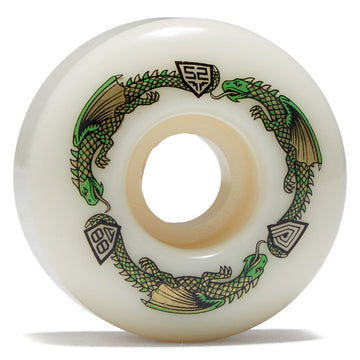 Powell-Peralta Dragon Formula 88a V1 Skateboard Wheels - Off White - 52mm