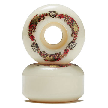 Powell-Peralta Dragon Formula 93a V1 Skateboard Wheels - Off White - 50mm