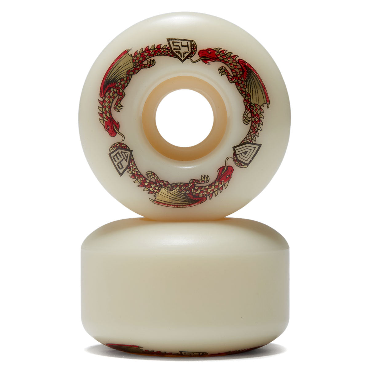 Powell-Peralta Dragon Formula 93a V4 Skateboard Wheels - Off White