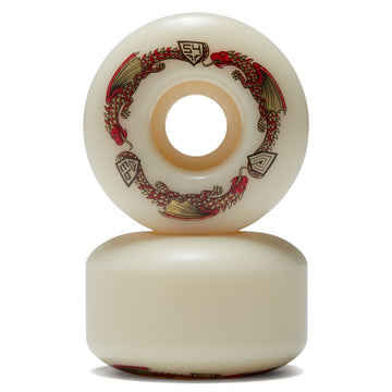 Powell-Peralta Dragon Formula 93a V4 Skateboard Wheels - Off White - 54mm