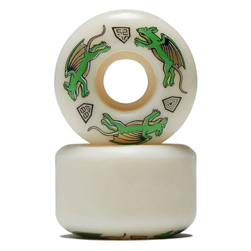 Powell-Peralta Dragon Formula Nano Rat 88a AV4 Skateboard Wheels - Off White - 52mm