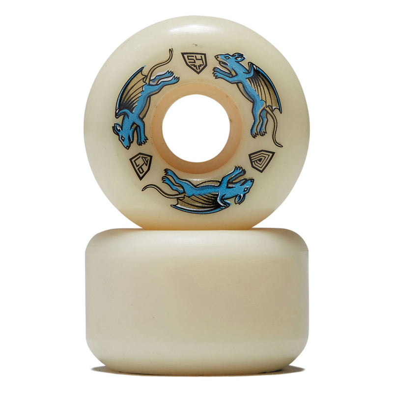Powell-Peralta Dragon Formula Nano Rat 97a AV6 Skateboard Wheels - Off White - 54mm