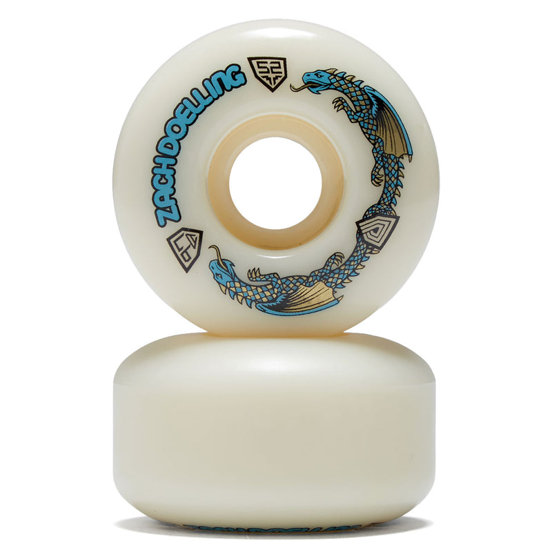 Powell-Peralta Dragon Formula Dach Doelliing 97a A1 Skateboard Wheels - Off White - 52mm
