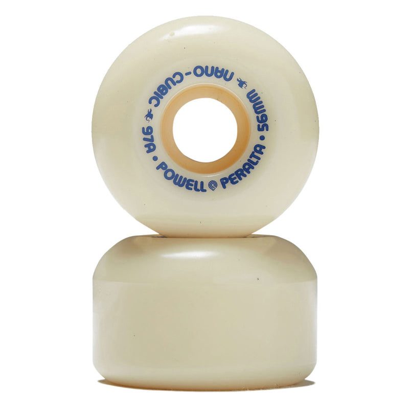 Powell-Peralta Dragon Formula Nano Cubic 97a Skateboard Wheels - Off White - 56mm