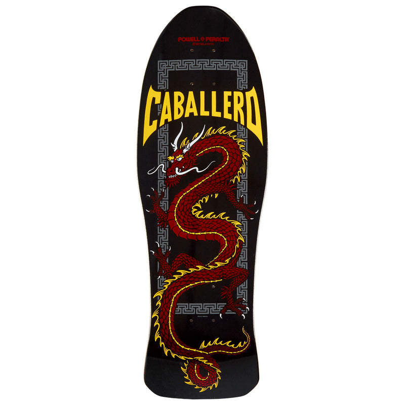 Powell-Peralta Steve Caballero Chinese Dragon 23 Skateboard Deck - Red Foil - 10.00