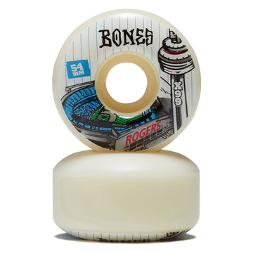 Bones X Formula TJ Rogers Centrre 99a V1 Skateboard Wheels - 54mm