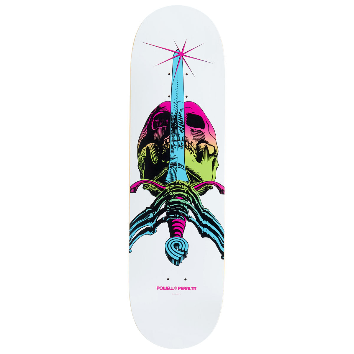 Powell-Peralta Ray Rodriguez Skull & Sword Skateboard Deck