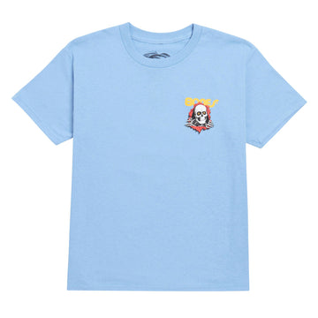 Powell-Peralta Youth Winged Ripper T-Shirt - Carolina Blue