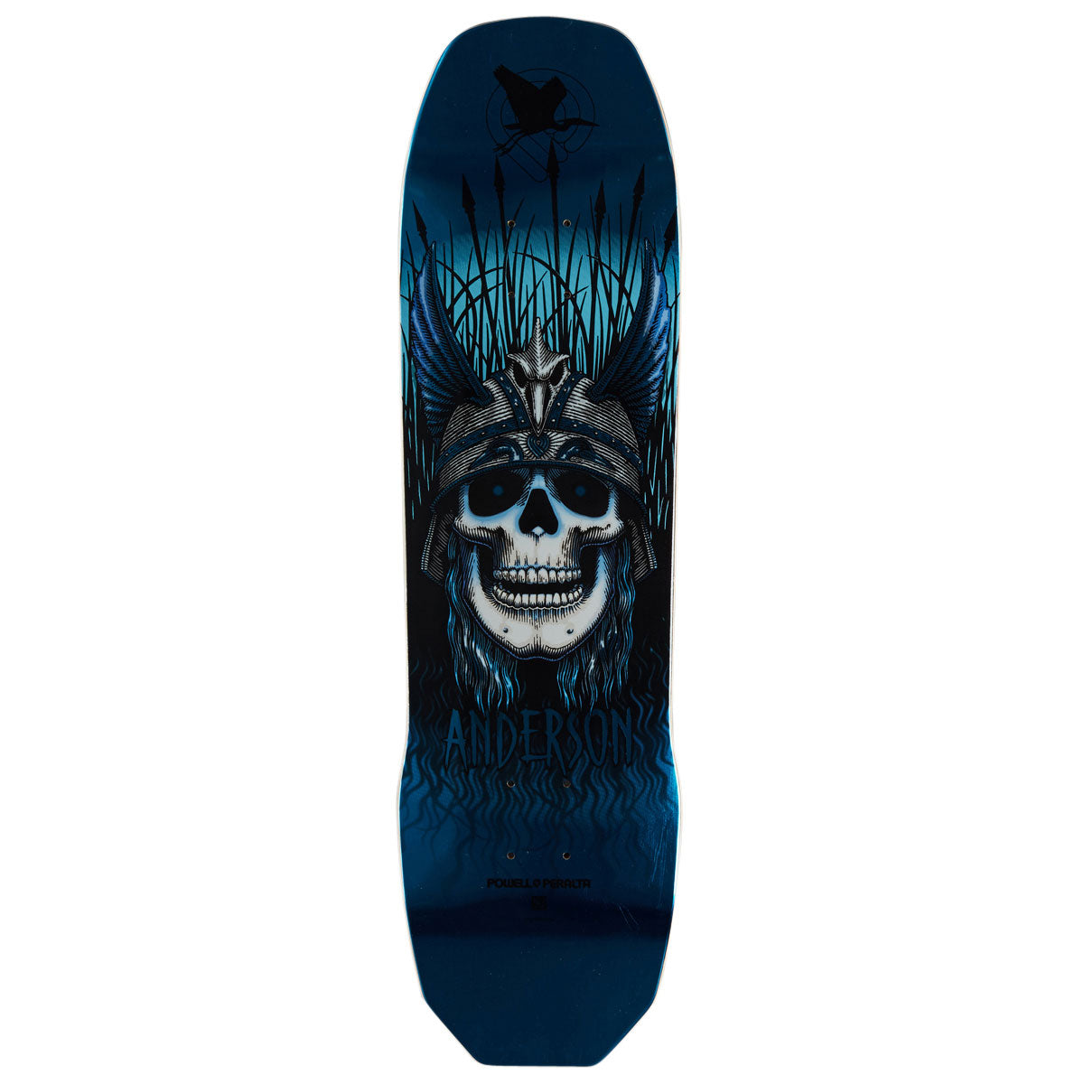 Powell-Peralta Andy Anderson Heron 04 Skateboard Deck - Blue Foil