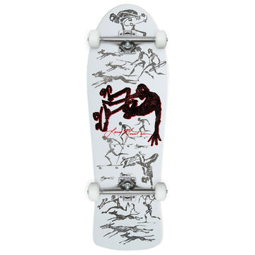 Bones Brigade Lance Mountain Series 17 Skateboard Complete - White - 9.94
