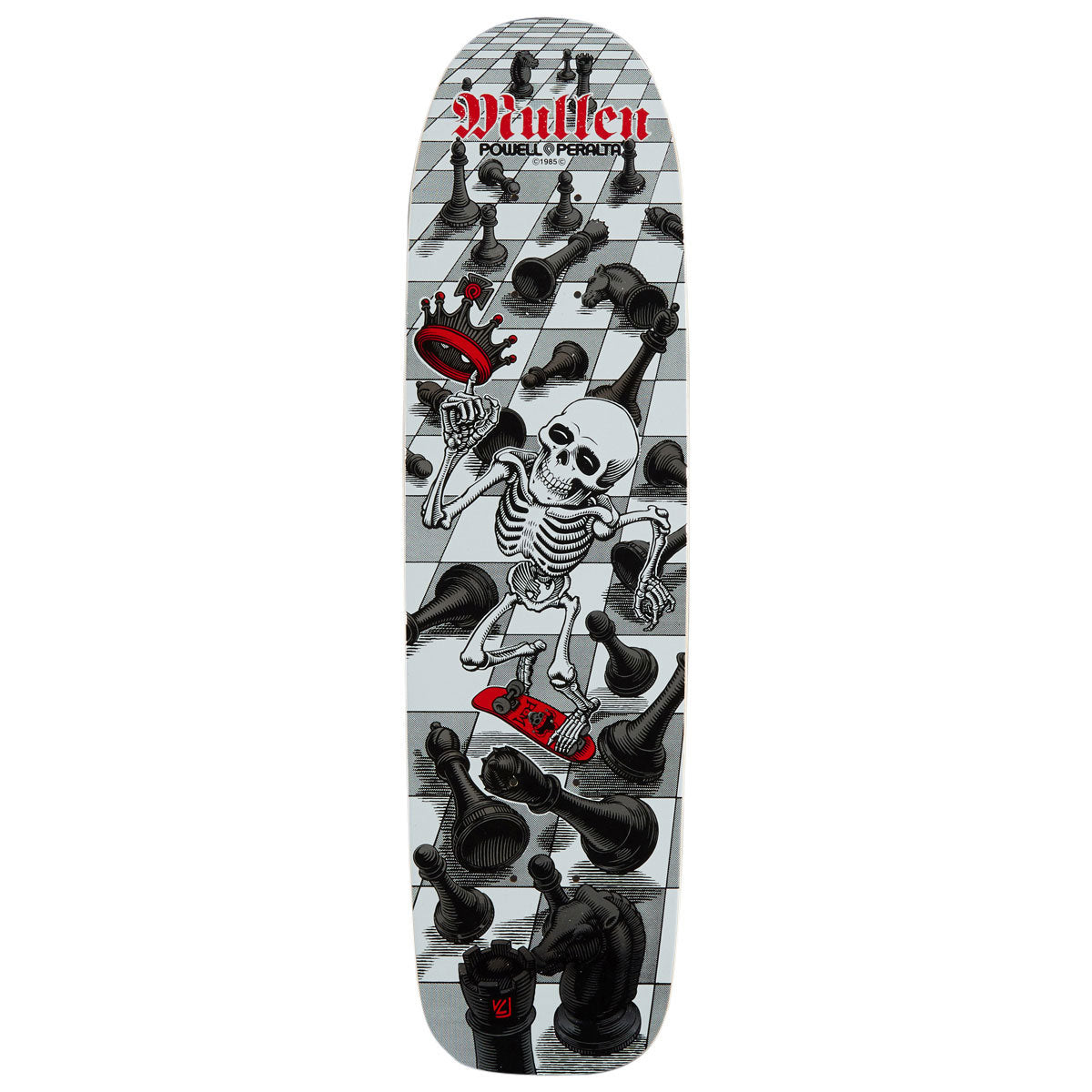 Bones Brigade Rodney Mullen Series 17 Skateboard Deck - White