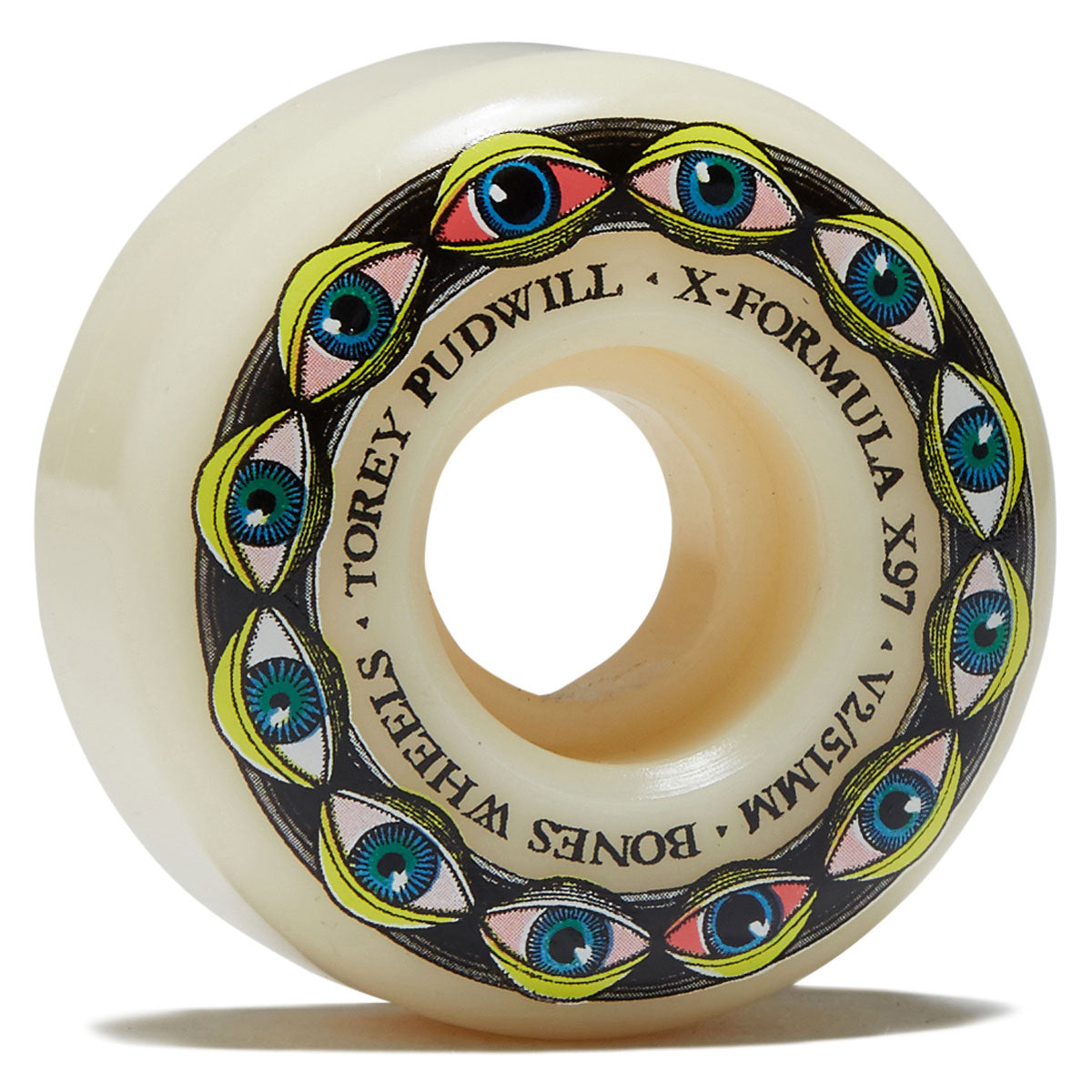 Bones X-Formula Torey Pudwill Frying Eyes 97a V2 Locks Skateboard