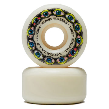 X-Formula Torey Pudwill Frying Eyes 97a V2 Locks Skateboard Wheels - 53mm