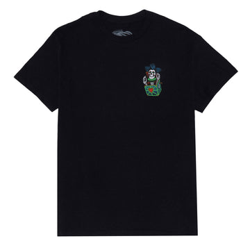 Powell-Peralta Chris Hiett Skull T-Shirt - Black