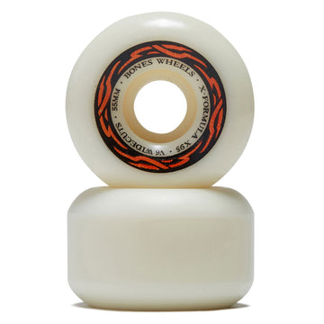 Bones X-Formula Widecuts 95a V6 Wide-Cut Skateboard Wheels - 55mm