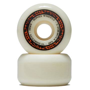 Bones X-Formula Sidecuts 95a V5 Sidecut Skateboard Wheels - 58mm