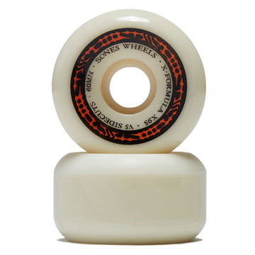 Bones X-Formula Sidecuts 95a V5 Sidecut Skateboard Wheels - 60mm