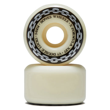 Bones X-Formula Double Locks 97a V7 Double Lock Skateboard Wheels - 54mm