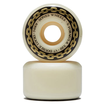 Bones X-Formula Double Locks 99a V7 Double Lock Skateboard Wheels - 54mm