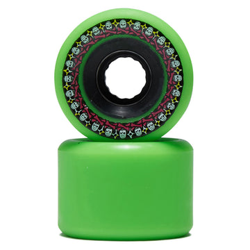Bones ATF Rough Riders 80a Skateboard Wheels - Green - 56mm