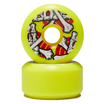 Powell-Peralta OG Cross Bones 97a Skateboard Wheels - Yellow - 64mm