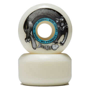 Bones Ruby Lilley Black Cat 99a V5 Sidecut Skateboard Wheels - 60mm