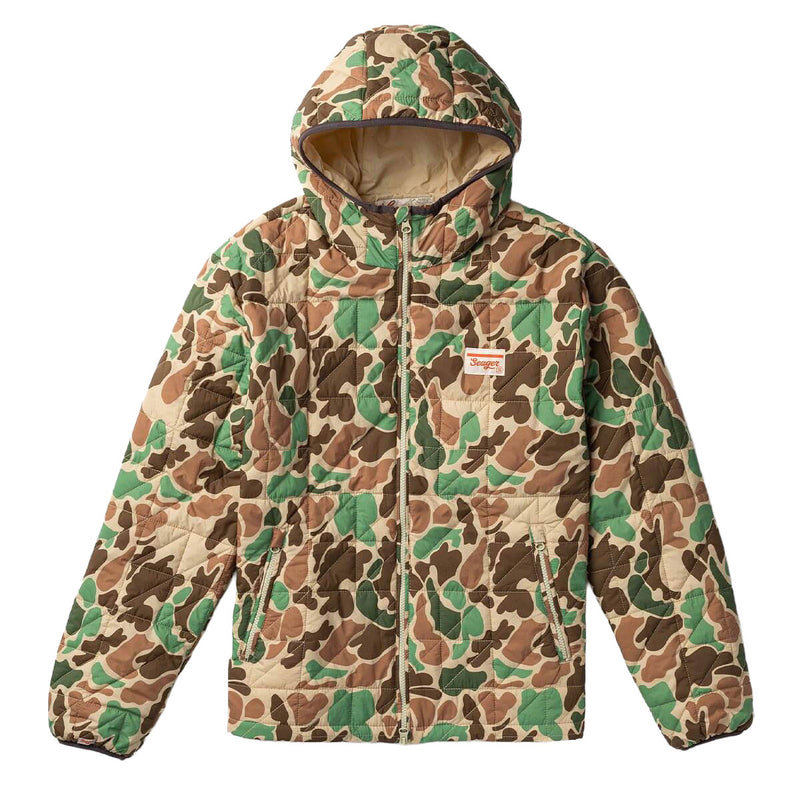 Seager Ruff & Tuff Puff Jacket - Duck Camo