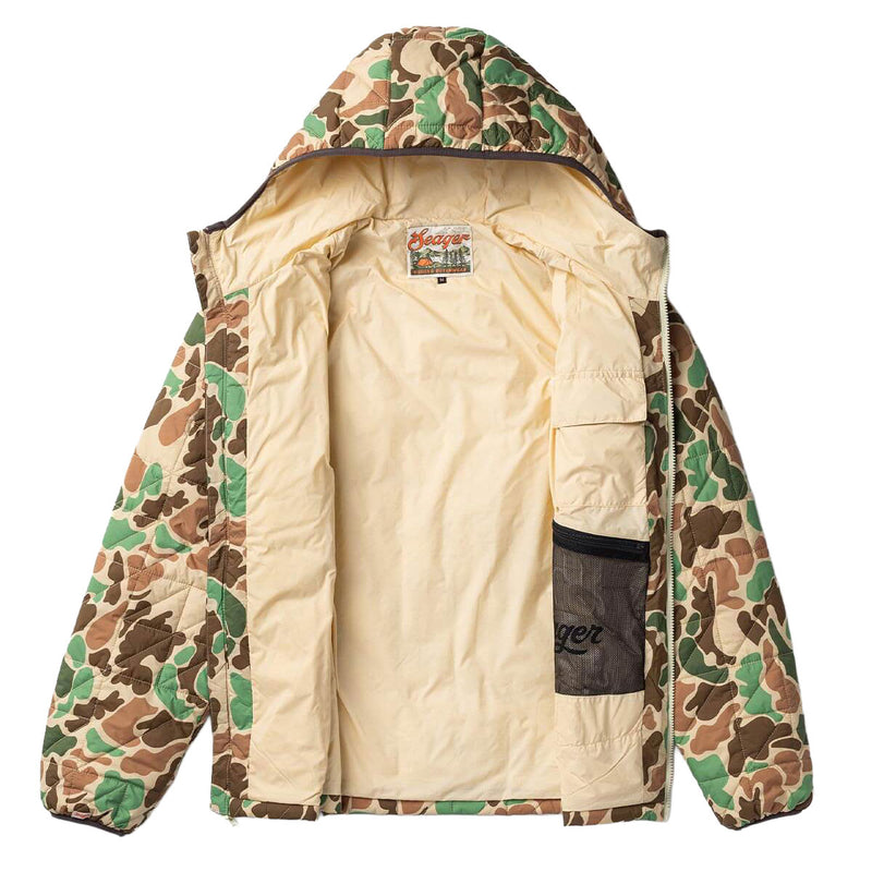 Seager Ruff & Tuff Puff Jacket - Duck Camo