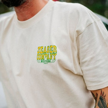 Seager Rattler T-Shirt - Vintage White