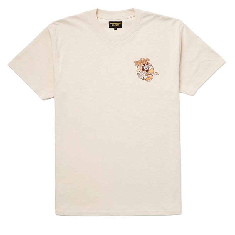 Seager x Waylon Jennings Walk The Line T-Shirt - Vintage White