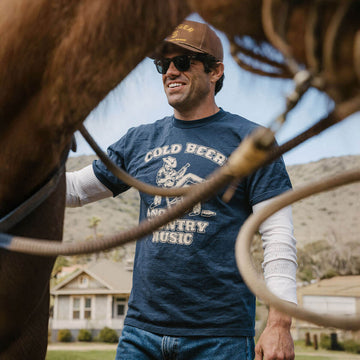 Seager Country Music T-Shirt - Navy
