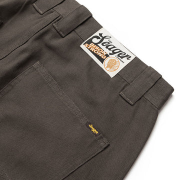 Seager Bison Canvas Pants - Darkwood