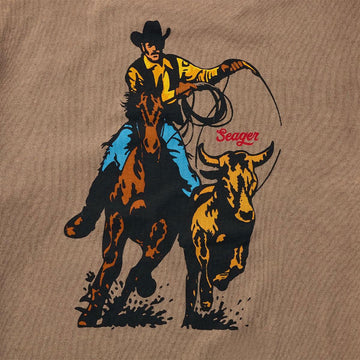 Seager Premium Rodeo Series T-Shirt - Pigment Brown