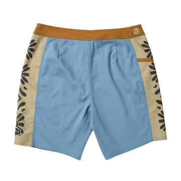 Seager Capo Panel Boardshorts - Faded Denim