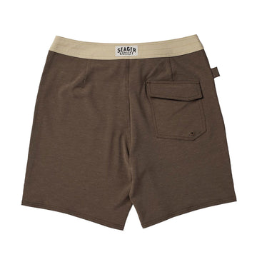 Seager Azteca Boardshorts - Espresso