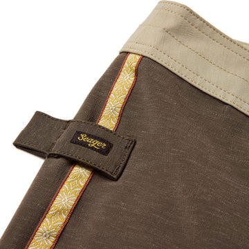 Seager Azteca Boardshorts - Espresso