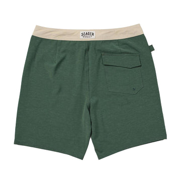 Seager Azteca Boardshorts - Spruce Green