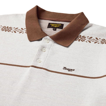 Seager Azteca Polo Shirt - Azteca Tile