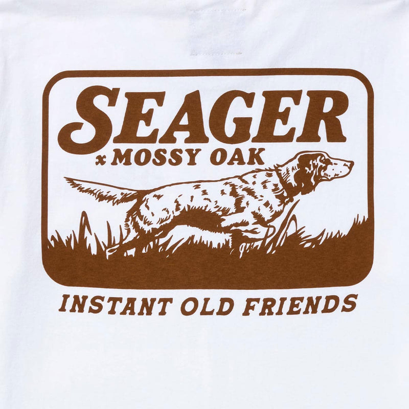 Seager Bird Dog T-Shirt - White