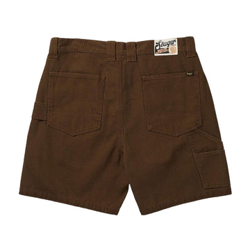 Seager Bison Canvas Shorts - Tobacco