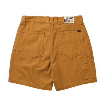 Seager Bison Canvas Shorts - Bronze