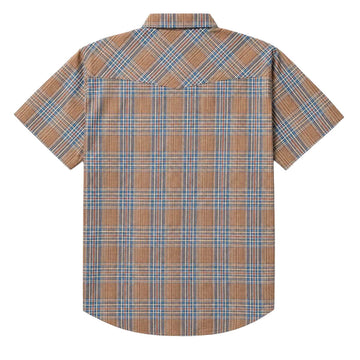 Seager Sawtoof Shirt - Faded Navy Plaid