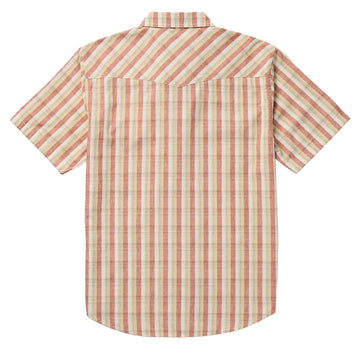 Seager Sawtoof Shirt - White Wash Plaid