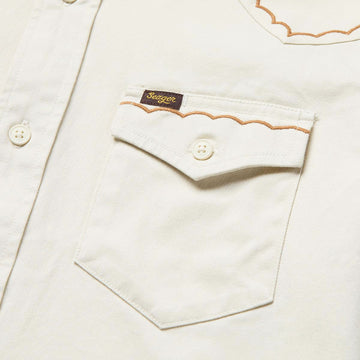 Seager Amarillo Shirt - White Wash